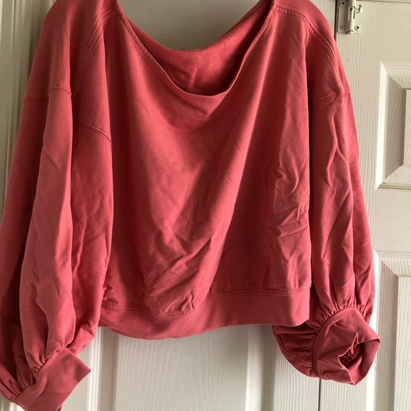 NWT Free people cropped sweatshirt and shorts set - Picture 7 of 7